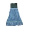 Boardwalk 5 in Looped-End Wet Mop, Blue, Cotton/Synthetic, PK12, BWK402BL BWK402BL - alternate 1